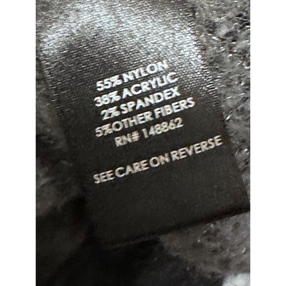 Torrid Camo Print Open-Front Cardigan Sweater Size 2 black gray - Picture 6 of 8